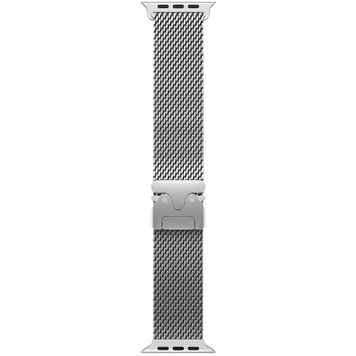 Ремінець Milanese Loop New Design для Apple Watch 42(ser.1-3)/44/45/46/49mm (Silver) 75855 фото