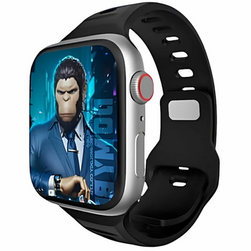 Ремешок BlueO Fluoro Rubber Sport для Apple Watch 42(ser.1-3)/44/45/46/49mm (Black) 79381 фото