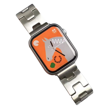 Ремінець Grand для Apple Watch 38/40/41/42mm(ser.10) (Silver) 75868 фото