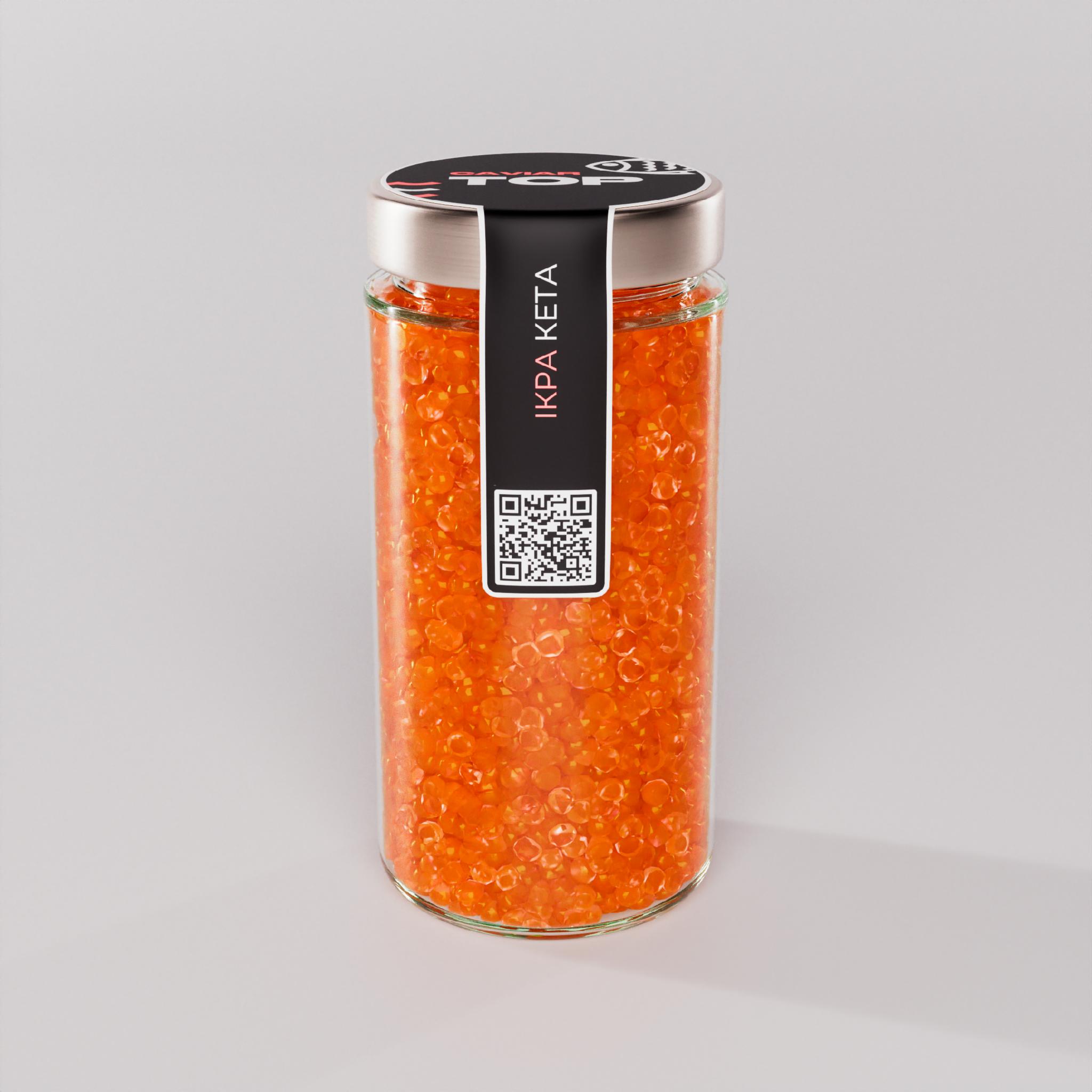 Ікра "Кета" CapsFood імітована в Банці 500 г