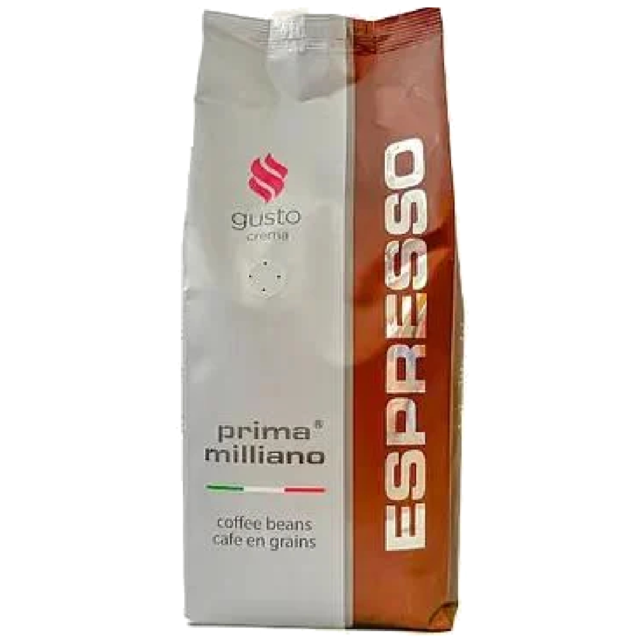 Кава в Зернах Espresso Milano Gusto Crema 1кг (70/30)