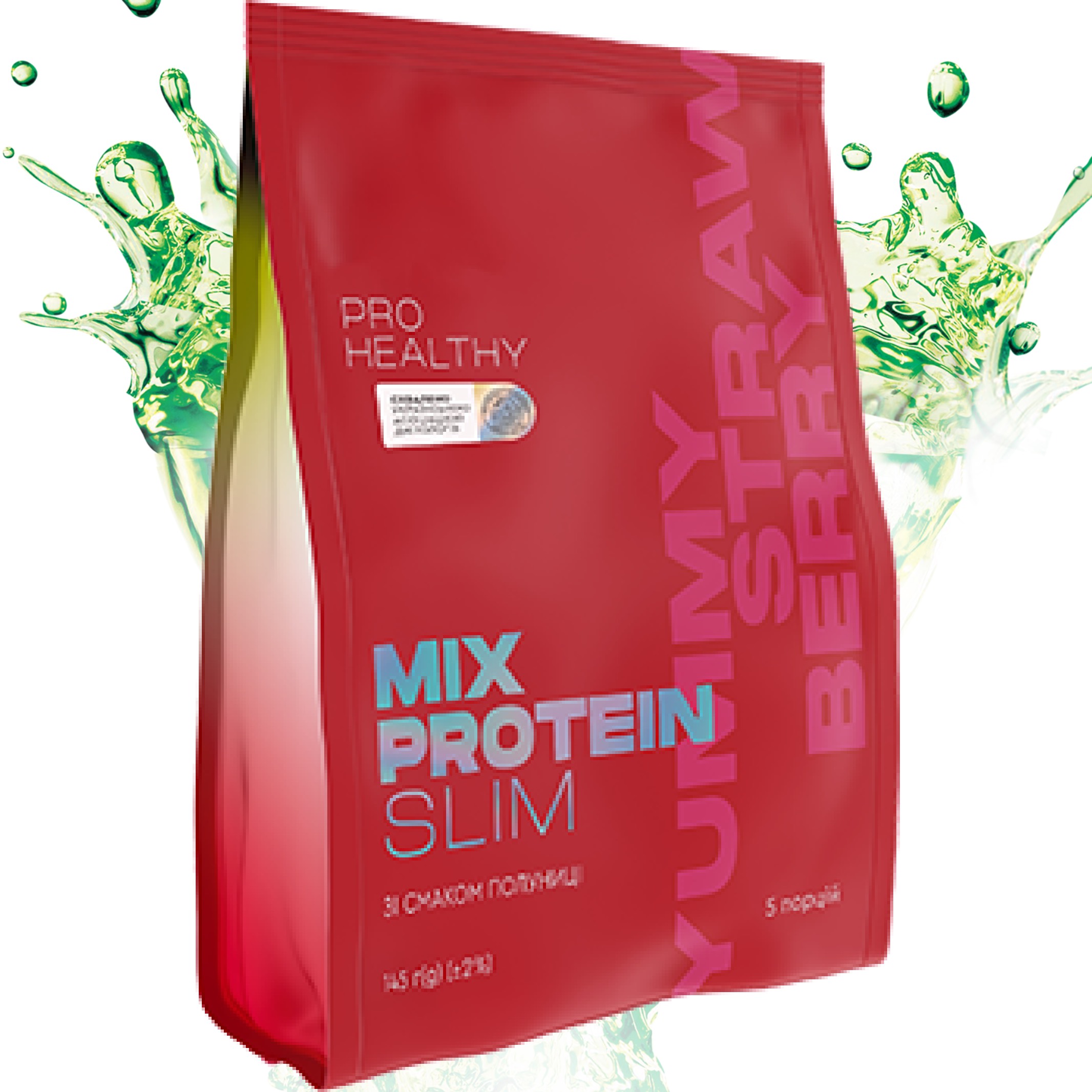 НИЗЬКОКАЛОРІЙНИЙ ПОЖИВНИЙ КОКТЕЙЛЬ ЧОЙС | Mix Protein slim Yummу Strawberry CHOICE Phyto