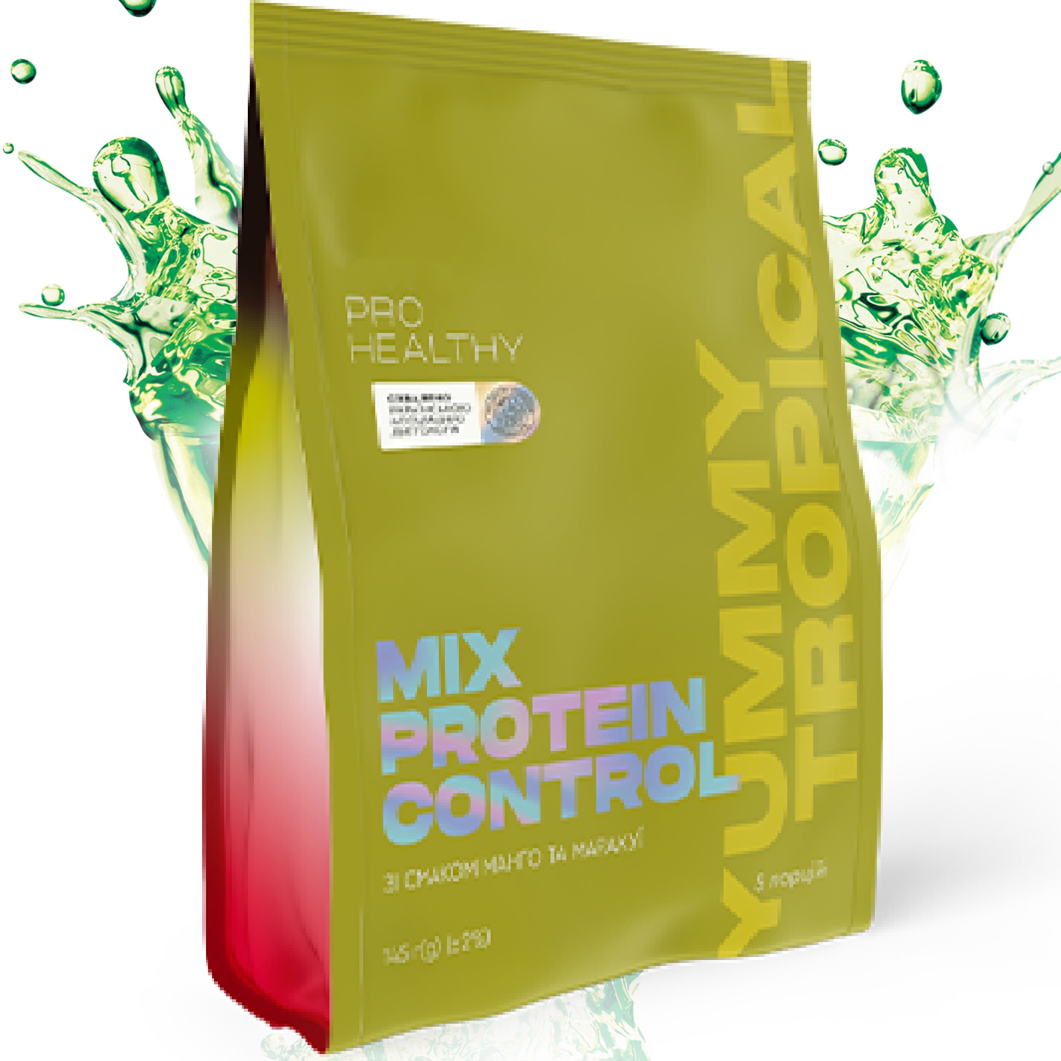 НИЗЬКОКАЛОРІЙНИЙ ПОЖИВНИЙ КОКТЕЙЛЬ ЧОЙС |  Mix Protein control Yummy Tropical CHOICE Phyto