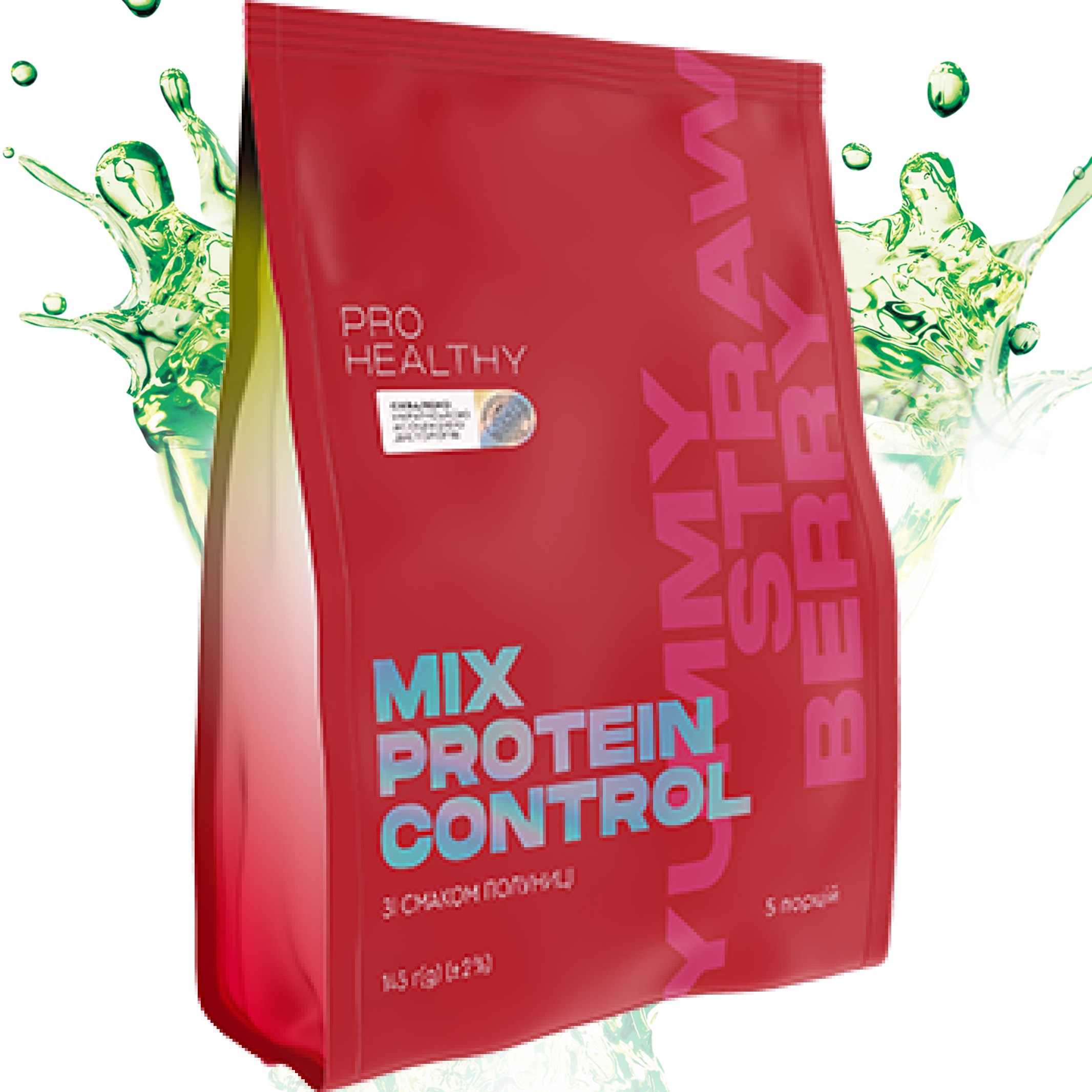 НИЗЬКОКАЛОРІЙНИЙ ПОЖИВНИЙ КОКТЕЙЛЬ ЧОЙС | Mix Protein control Yummу Strawberry CHOICE Phyto