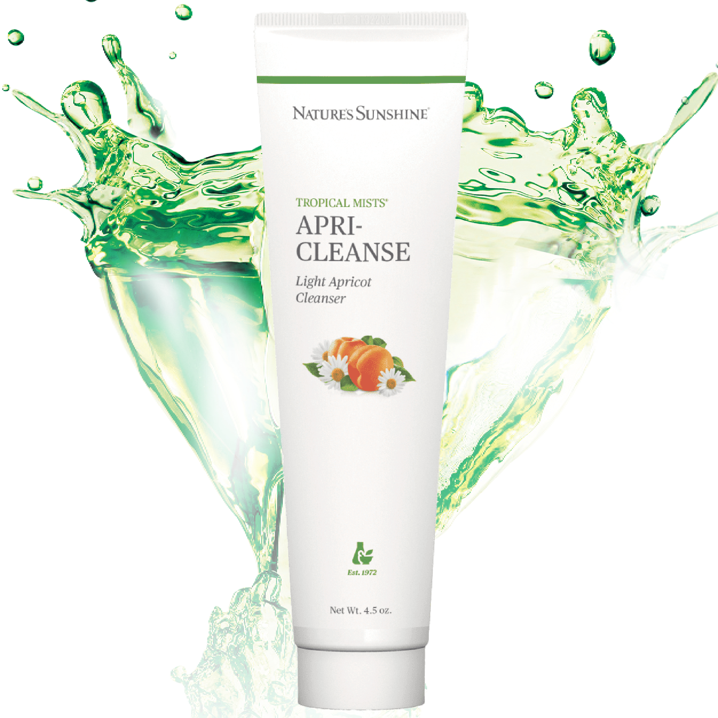 Абрикосовий Скраб «Апрі-клінс» для обличчя і тіла НСП Apri-Cleanse Light Apricot Cleanser NSP