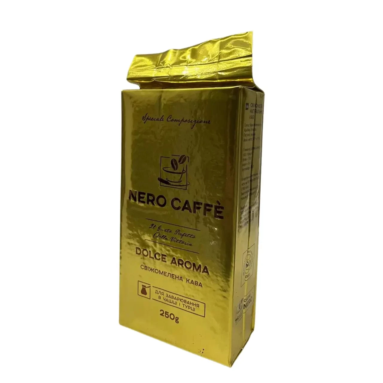 Кава мелена NERO CAFFE DOLCE AROMA 250 г