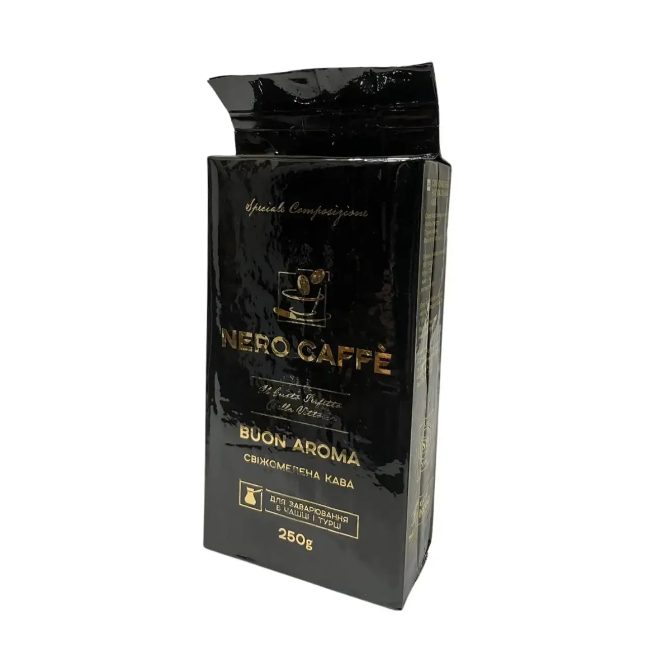 Кава мелена NERO CAFFE Buon Aroma 250 г