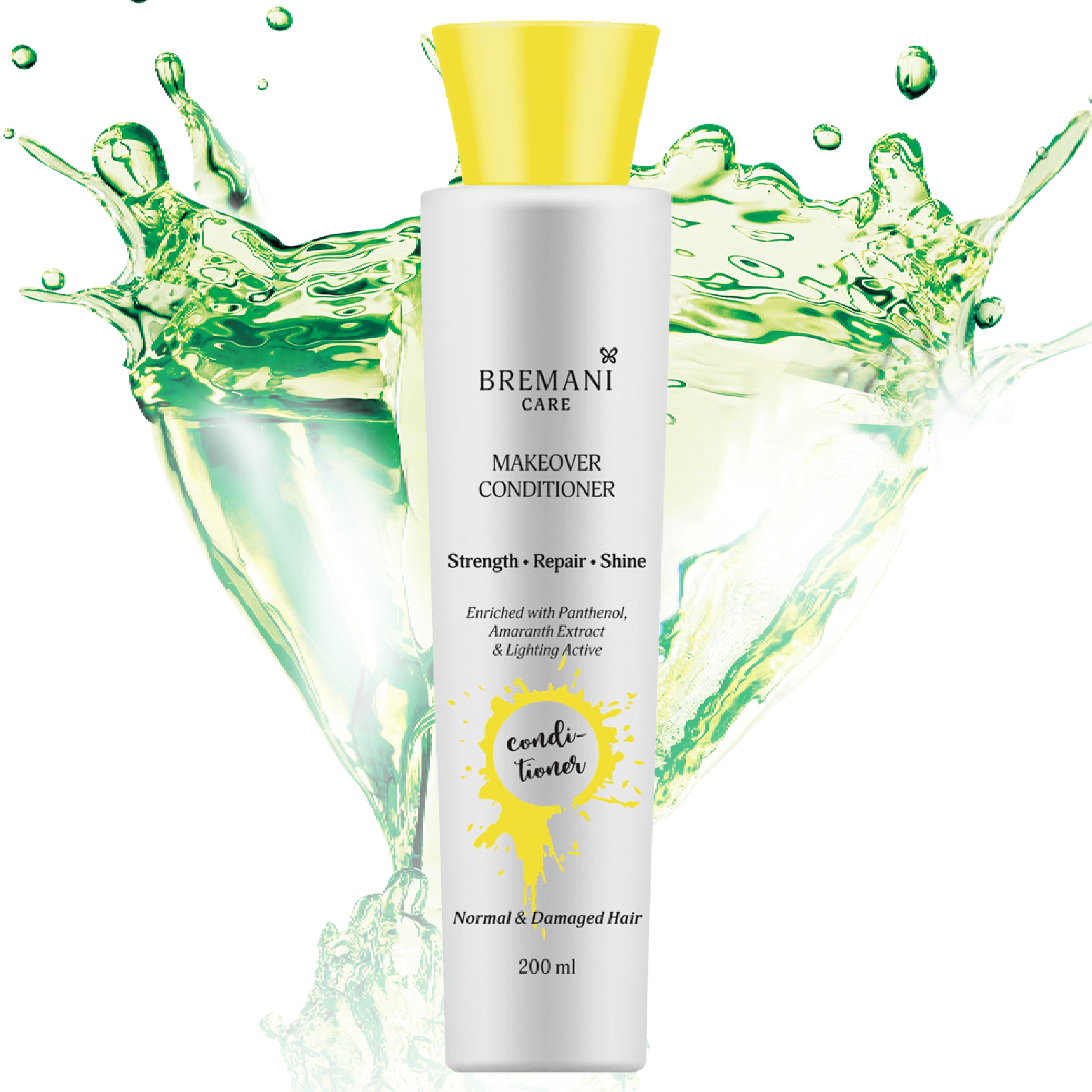 Кондиціонер "Перевтілення волосся" НСП Makeover Conditioner Normal & Damaged Hair Bremani NSP