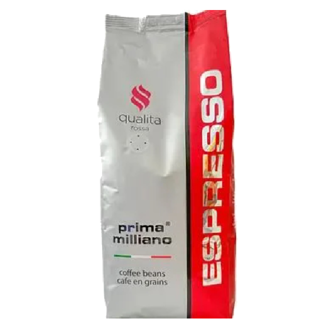 Кава в Зернах Espresso Milano Qualita Rossa 1 кг (50/50)