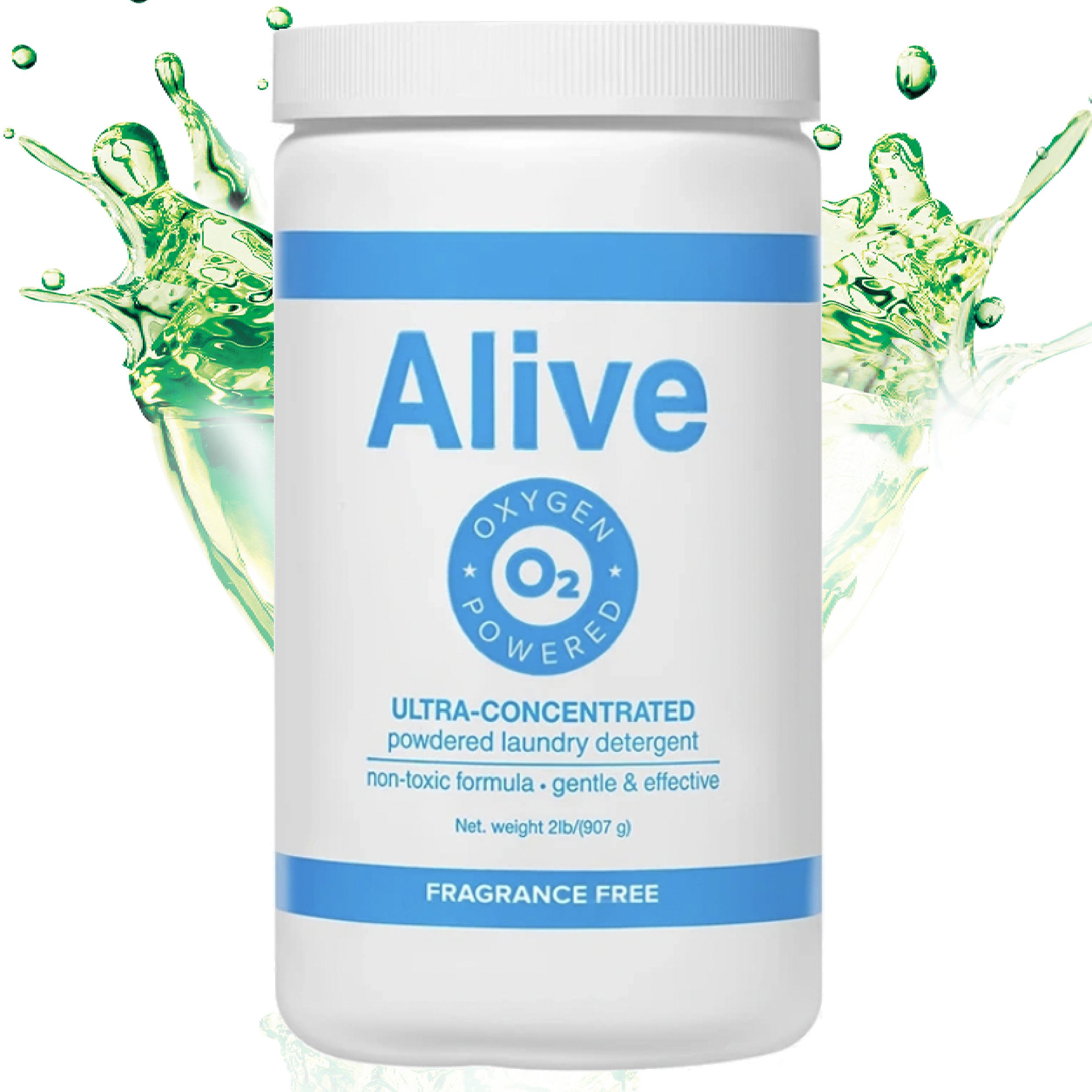 Alive Концентрований Порошок для Прання Білих та Кольорових Тканин Coral Club | 907 г
