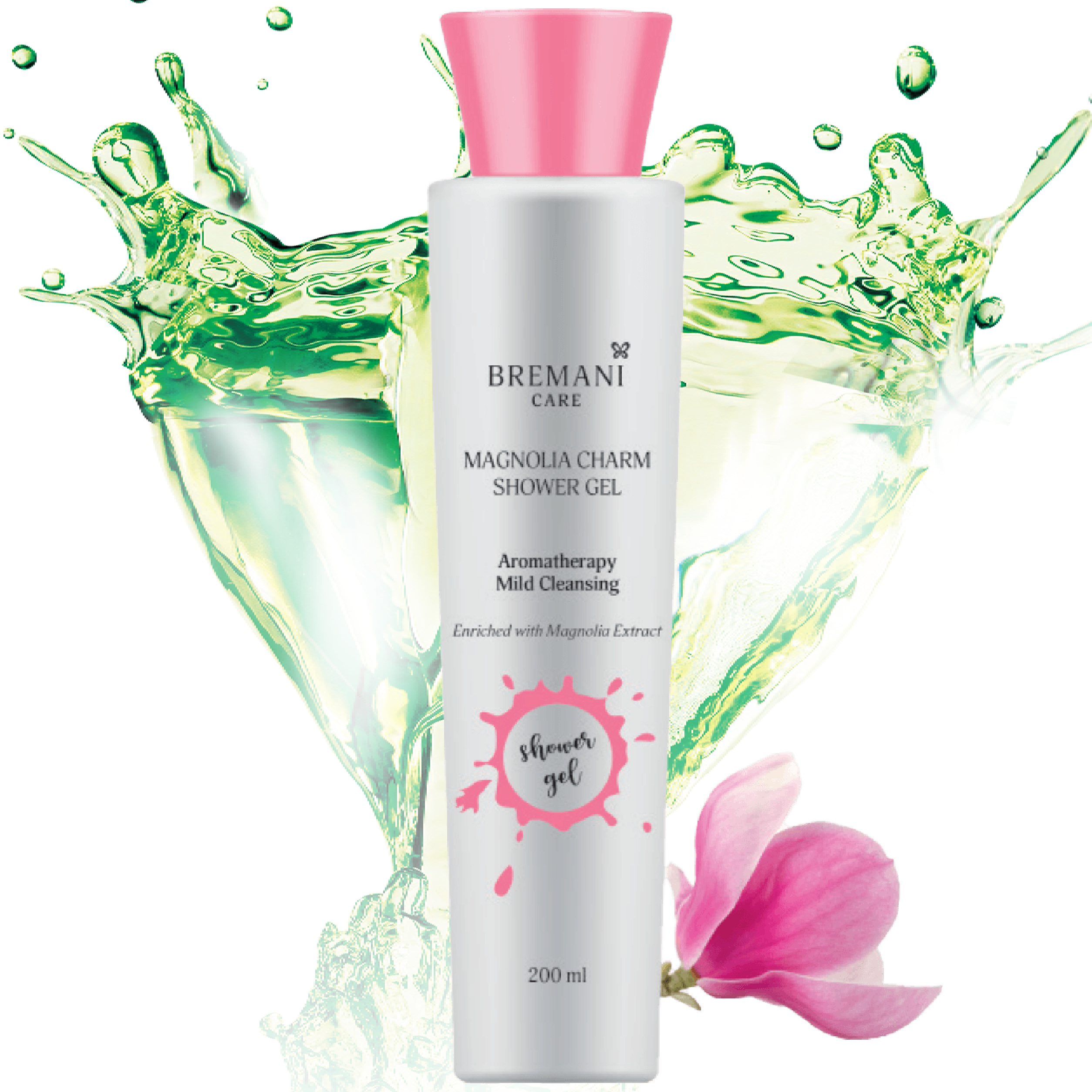 Magnolia Charm Shower Gel Bremani Гель для душа «Очарование магнолии» НСП — 1